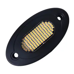 108 LED Rock Light - White / Amber Strobe P&P