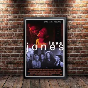 Vintage Love Jones Movie Poster - Stylish Decor Art Print For Movie Buffs And Vintage S Without Frame