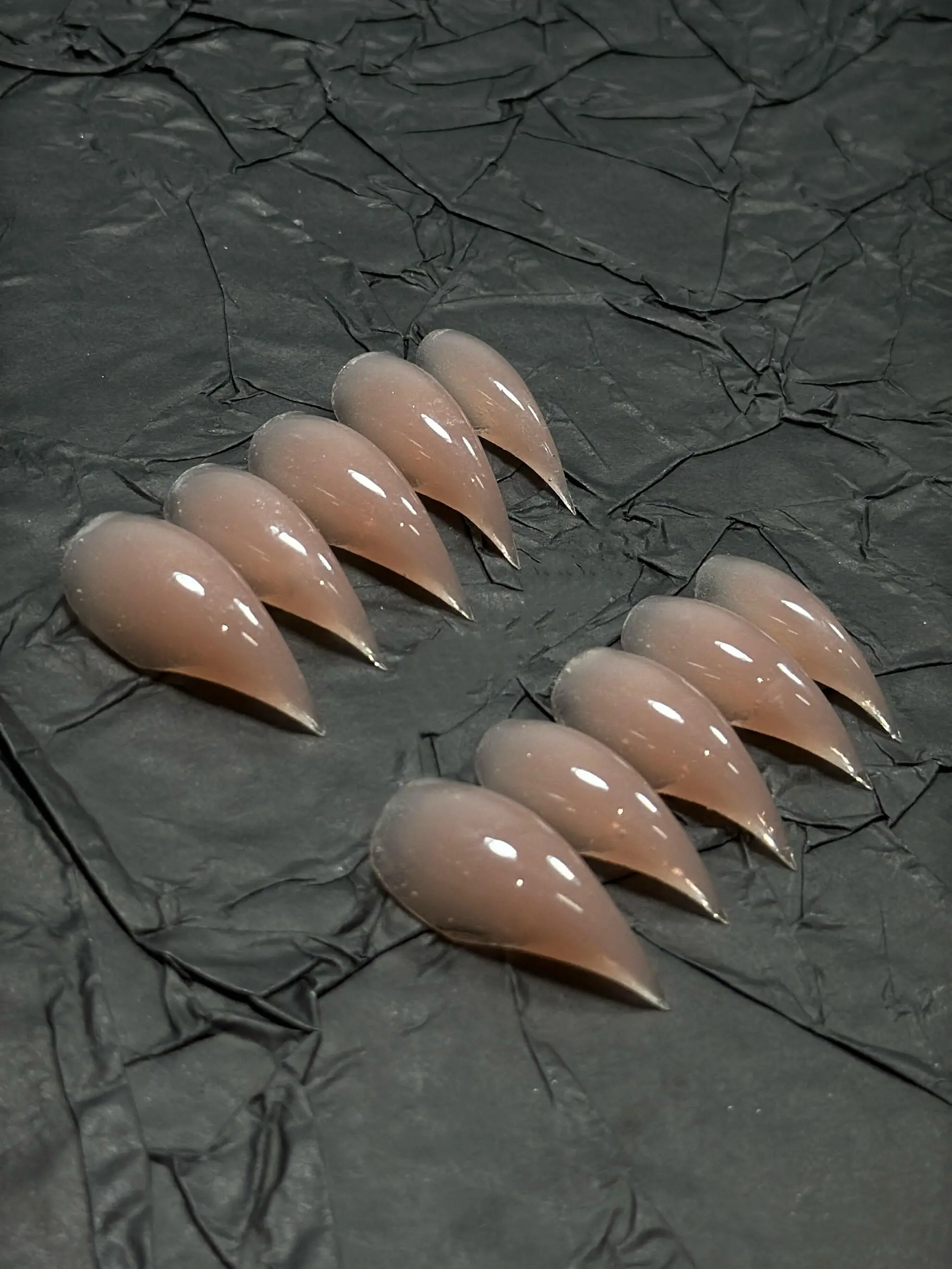 Handmade Short Claw Press-On Nails | Cute Cosplay Cat Nails | Multiple Colors Available | Alt Style for Women 10Pcs Handmade Short Claw Press-On Nails | Cute Cosplay Cat Nails | Multiple Colors Available | Alt Style for Women 10Pcs