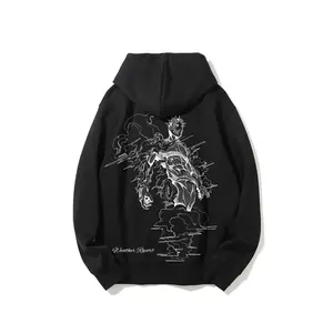 Weather Report hoodie, anime street wear, retro Stand ability hoodie, manga hoodie, Outkast band pattern hoodie, cotton fabric.