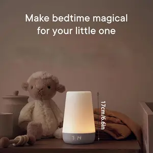 Hatch Rest 2nd Gen Sound Machine - With Night Light, Sleep Trainer, Time-to-Rise Alarm - Dimmable Clock & Curated Sleep Sounds