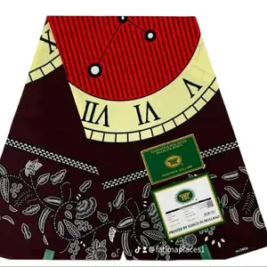 Authentic African Print 100%Cotton 6yards