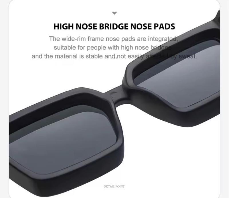 Mr.V Funky Oversized Retro Square Luxury UV400 Unisex Sunglasses with 56mm Lens Width & Black Gold Coated Frames for Superior Protection