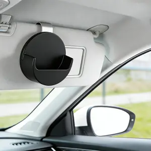 3D-Printed Holster Non-Toxic PLA Secure Access for Containers Durable Sleek Design Clips Easily onto Sun Visor Lightweight Non-Slip Clip for Car