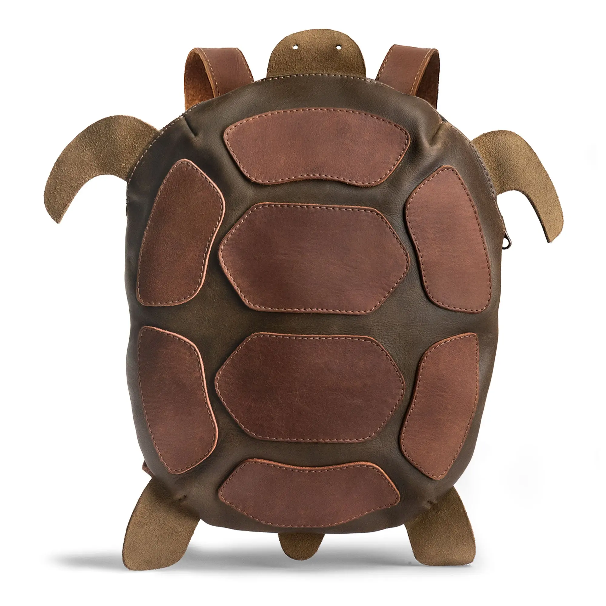 Turtle-Shaped Backpack