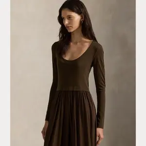 Polo Ralph Lauren - Tie-Back Jersey Maxidress