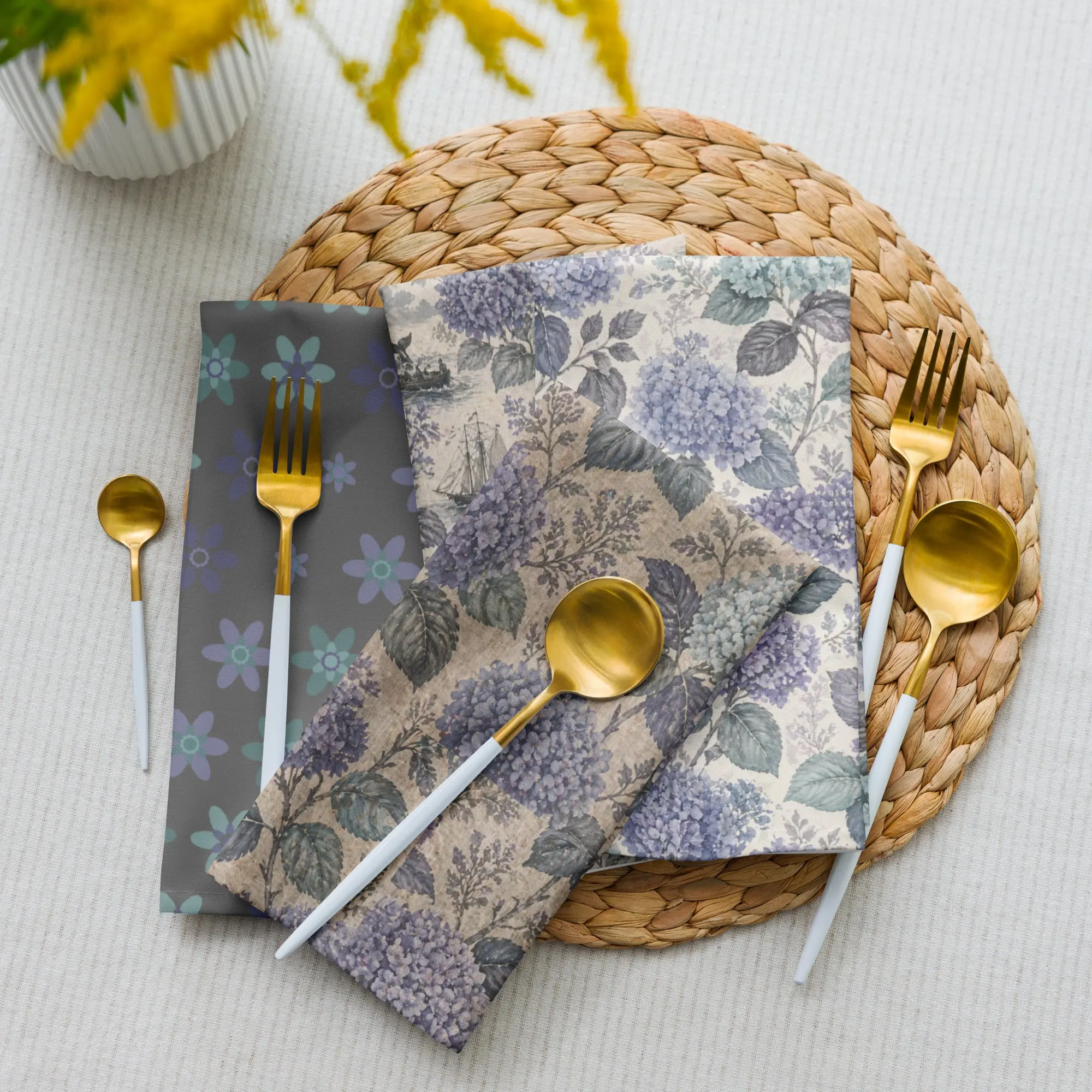 Modern Heritage - Cape Cod Morning Light cloth napkin set