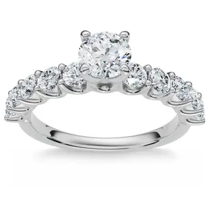 1 Ct Diamond Engagement Ring in 14k White, Yellow, or Rose Gold