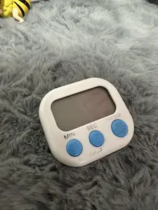 Digital Kitchen Timer for Cooking with Big Digits Loud Alarm Magnetic Backing Stand Ideal for Precision Timing