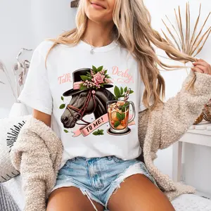 Talk derby to me tee, Kentucky Derby Shirt, 2025 Kentucky Derby Shirt, Kentucky Derby Party tee, Racing Horse Racing Shirt, Race Weekend Q2P