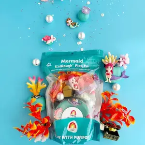 Kiddough Play Kit | Mermaid Underwater Scenes Sensory Experience