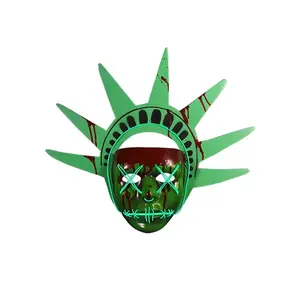 Lady Liberty Light Up Mask The Purge