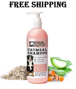 6-In-1 Dog Shampoo and Conditioner for Itchy Skin, Made in USA - 20Oz Vet Formul