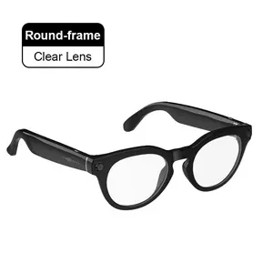 smart glasses with camera  1080p Video Recording Wearable Glasses, Multifunctional Wireless Audio Glasses with Headphone, Outdoor Sports Camera Sunglasses with Intelligent Voice Assistant, Anti-blue Light Protection Eyeglass Automatic
