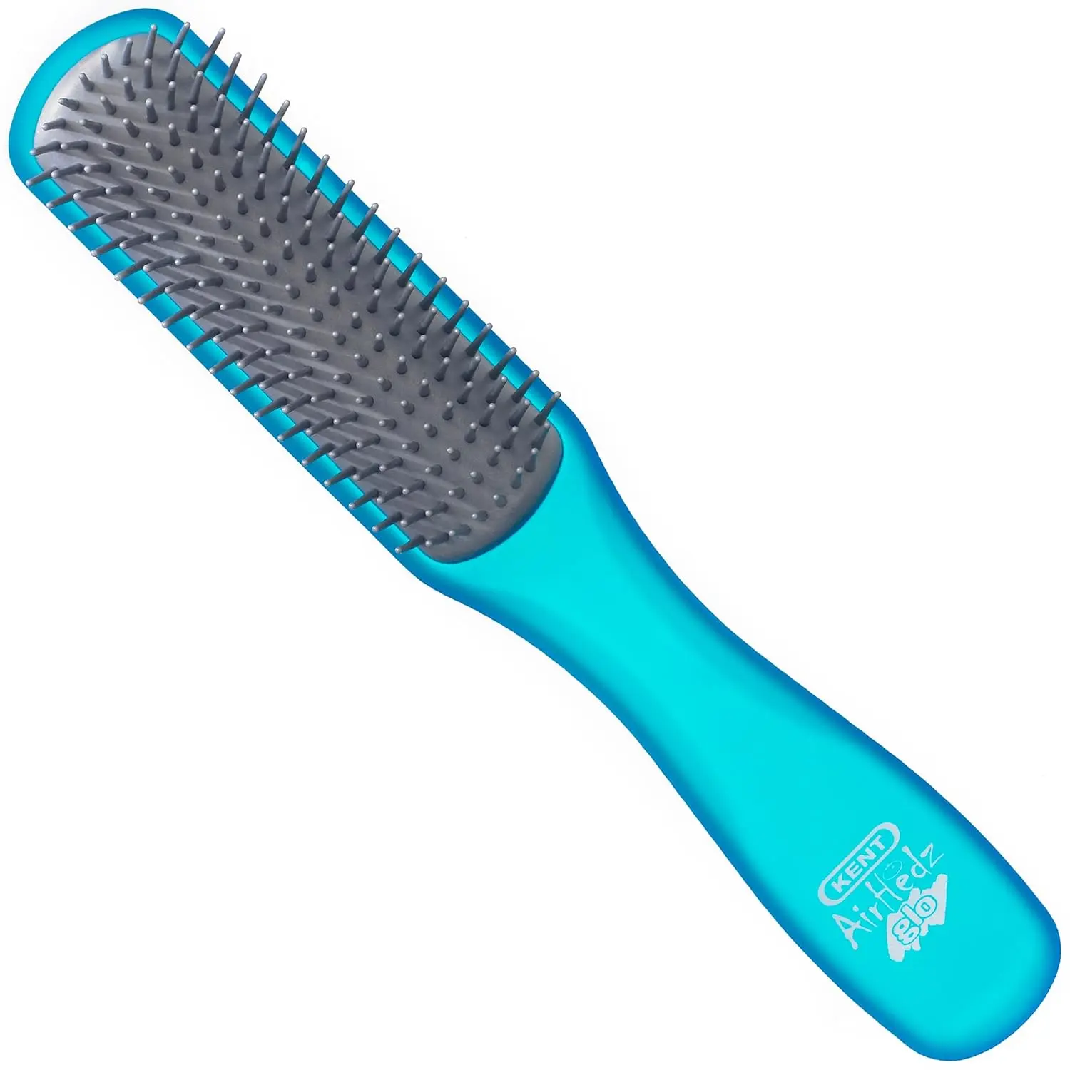 Airhedz Glo Half Round 9 Row Detangling Hair Brush