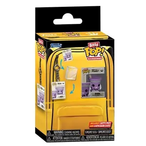 Funko Bitty Pop Accessories - Keychain Set (Includes 3 Keychains & 1 Bitty Pop)