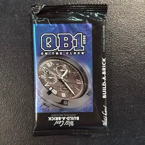 Wild Card QB1 on the Clock 2025 Football Build a Brick