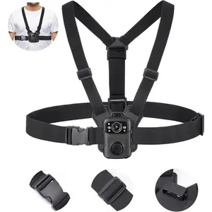 Dual  Mount,  Worn Camera Vest Mount, for  Brand  Cam, Wearable  Camera Mount with Adjust Board for Law Enforcement, Collecting Evidence, Free Hands for Video Record