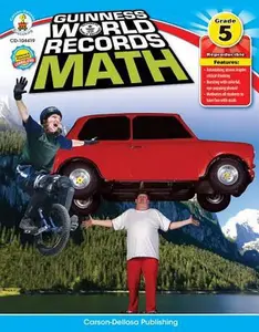 USED-Guinness World Records Math, Grade 5 by Angela Frith Antrim (Paperback)