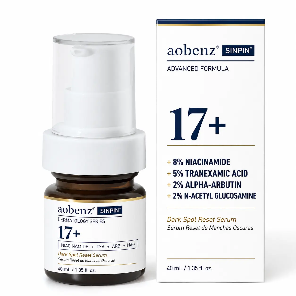 [NEW] [aobenz] NAD+ EGF Firming Serum | NAD+, EGF, Collagen Extract, Anti-aging, Plumping, Radiance Boosting Serum | Cares for Look of Fine Lines, Skin Elasticity & Firmness For Youthful-looking Skin (40ml / 1.35 fl. oz.) | , K-Beauty