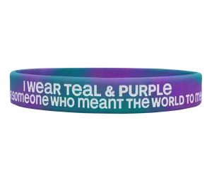 Meant the World to Me Silicone Wristband