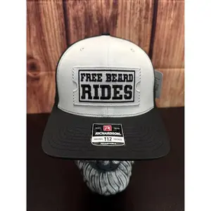 Free Beard Rides Richardson Trucker Hat