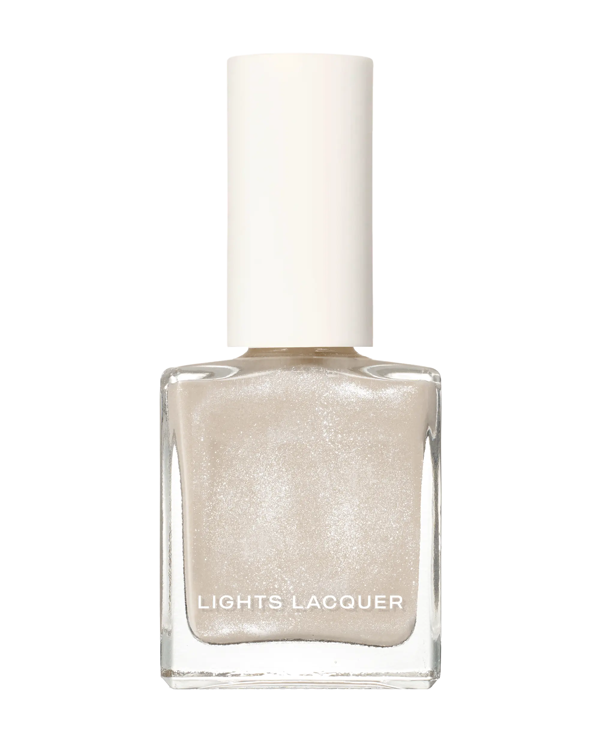 Sandcastles in the Sand - Cool-toned Ivory Shimmer Nail Polish
