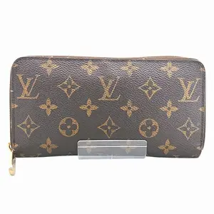 Pre-owned Louis Vuitton Canvas Small Leather Goods Zippy Wallet Monogram Long Wallet