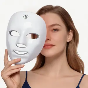 2027 New LED Facial Skincare Mask, Seven Color LED Beauty Instrument, Rechargeable Beauty Mask, Home Use Photon Therapy Mask, Led Face Mask