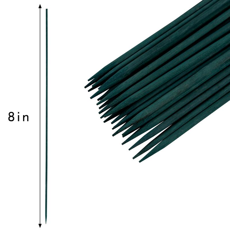 200PCS Green Bamboo Stakes – Eco Plant Support for Flowers & Climbing Plants 200PCS Green Bamboo Stakes – Eco Plant Support for Flowers & Climbing Plants