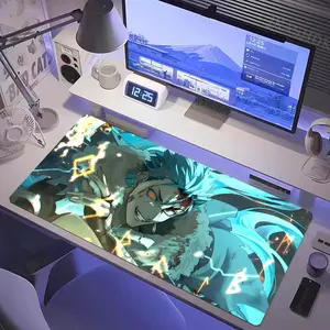 C-Cu Chulainn Mouse Pad Mousepad Large Anime Mousepad Gaming LockEdge Thickened Computer Keyboard Table Desk Mat