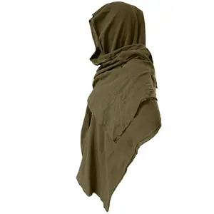 Renaissance Medieval Costume for Men - Shawl Scarf, Shaman Cowl, Cloak Cape, Perfect for Halloween heat transfer reflector