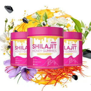 Feminine Shilajit Gummies - Multi-Mineral Honey, Shatavari & Saffron - Hormonal Balance & Energy Healthcare