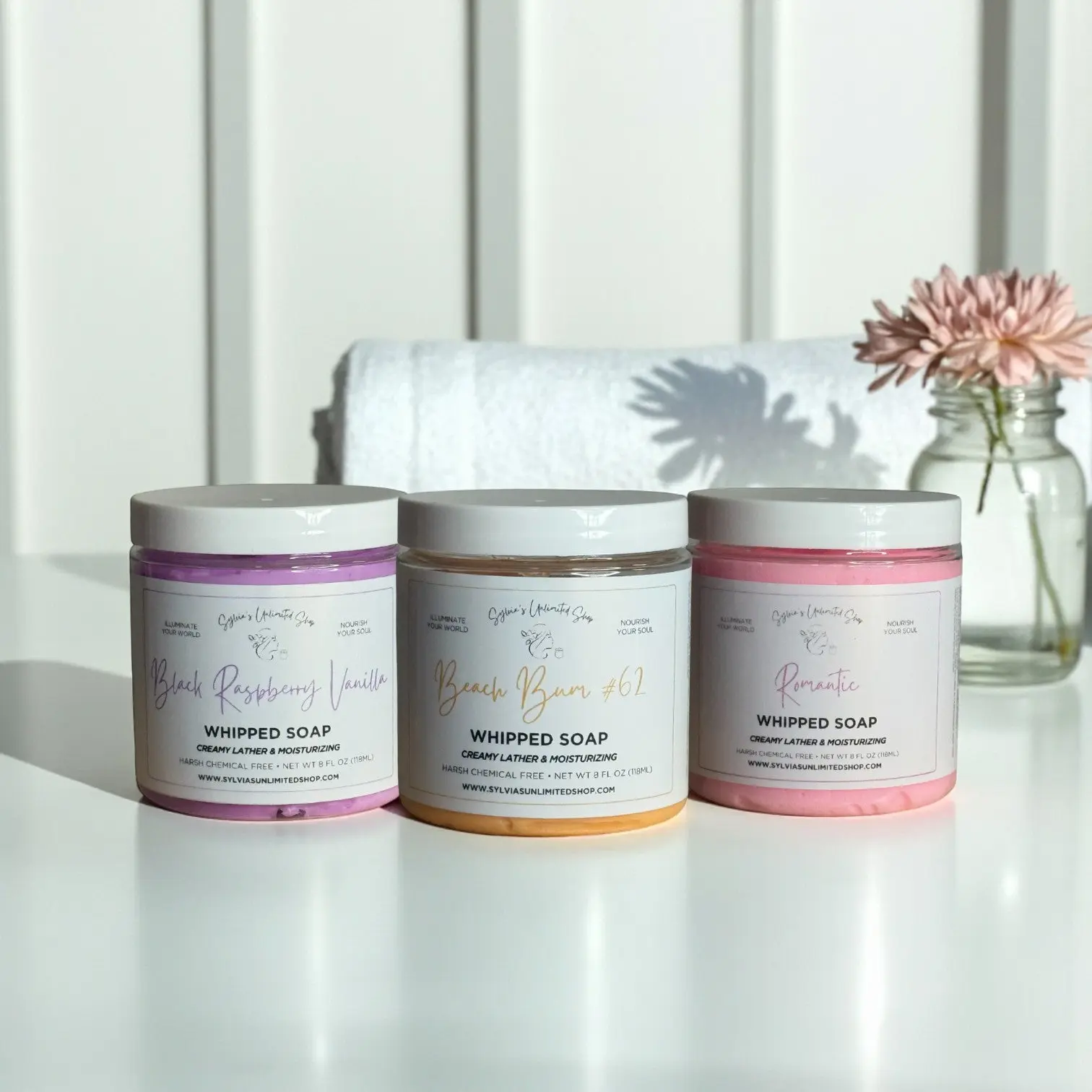 8oz. Customize Your Own Whipped Soap
