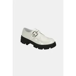 Forever Link Buckled Platform Lug Sole Loafers