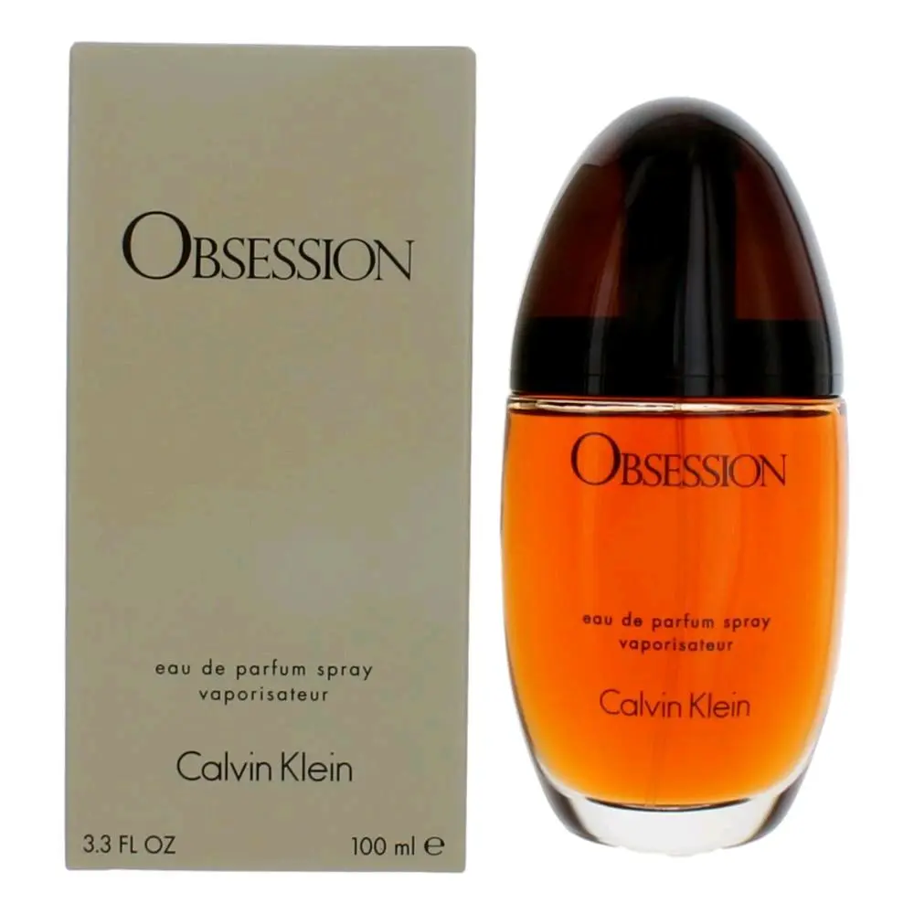 Obsession by Calvin Klein, 3.3 oz Eau De Parfum Spray for Women Obsession by Calvin Klein, 3.3 oz Eau De Parfum Spray for Women