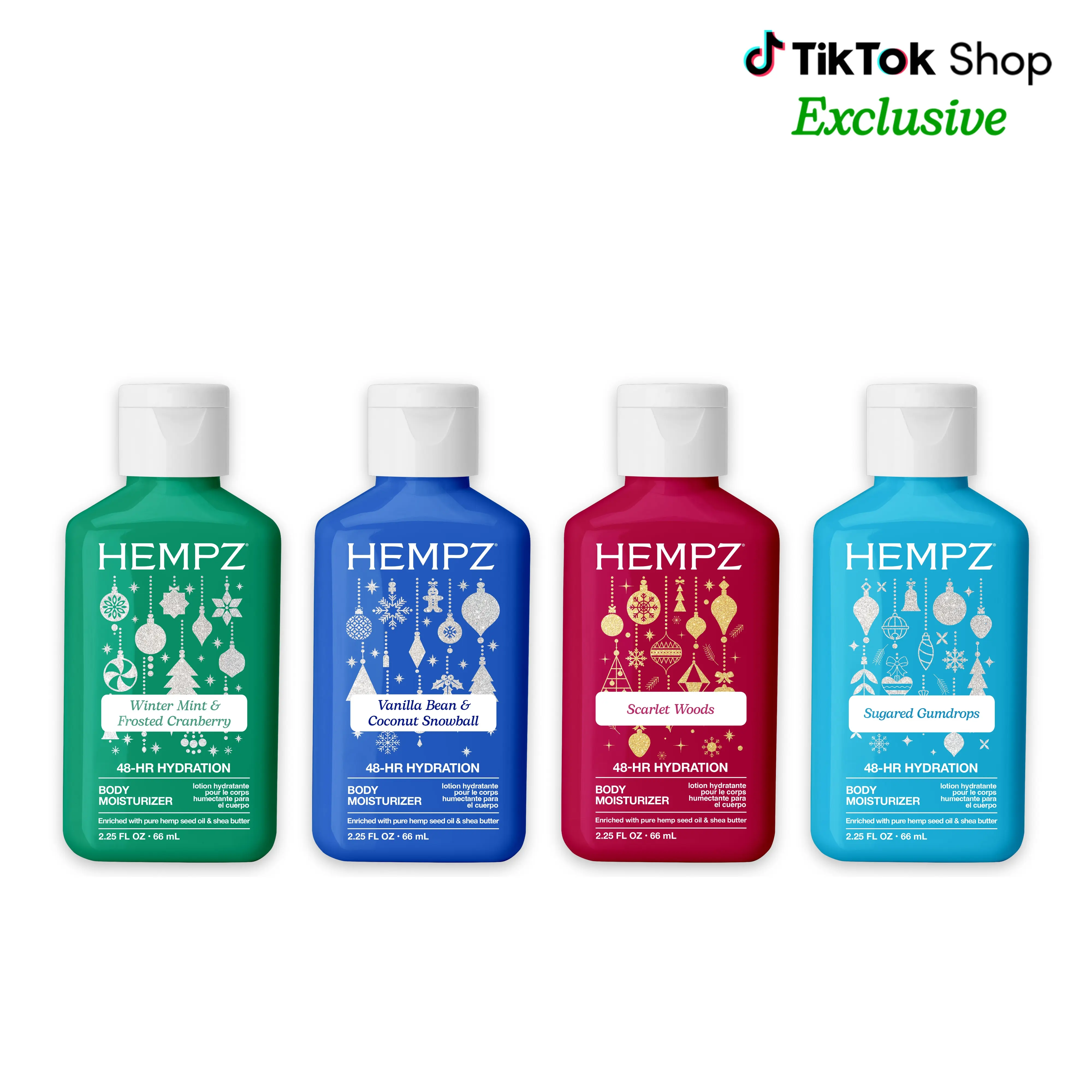 Hempz Exclusive Holiday '26 Minis Moisturizing Body Lotion Bundle