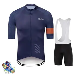 Summer Cycling Suit Men's Mountain Bike White Short Sleeve Top Competitive Road Cyclings Clothing Cycling Suit Women's#Summer#outdoor fun.