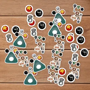 Stickers Pack 20 Pcs Coraline Skateboard Bumper Waterproof Ghost Guitar Vinyl Eyes Bottle Colorful Bike Laptop Car Water Aesthetic Luggage