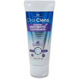 Ora-Clens Enzymatic Toothpaste for Dogs - Peanut Butter Flavor - Freshens Breath, Reduces Tartar