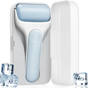 SOICY S20 Ice Roller for Face, Premium Facial Roller for Puffiness, Dark Circles and Lymphatic Drainage, Cold Face Roller for Women Self Care with Carry Case