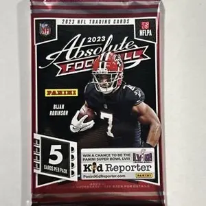 2023 Absolute Football Gravity Feed Pack