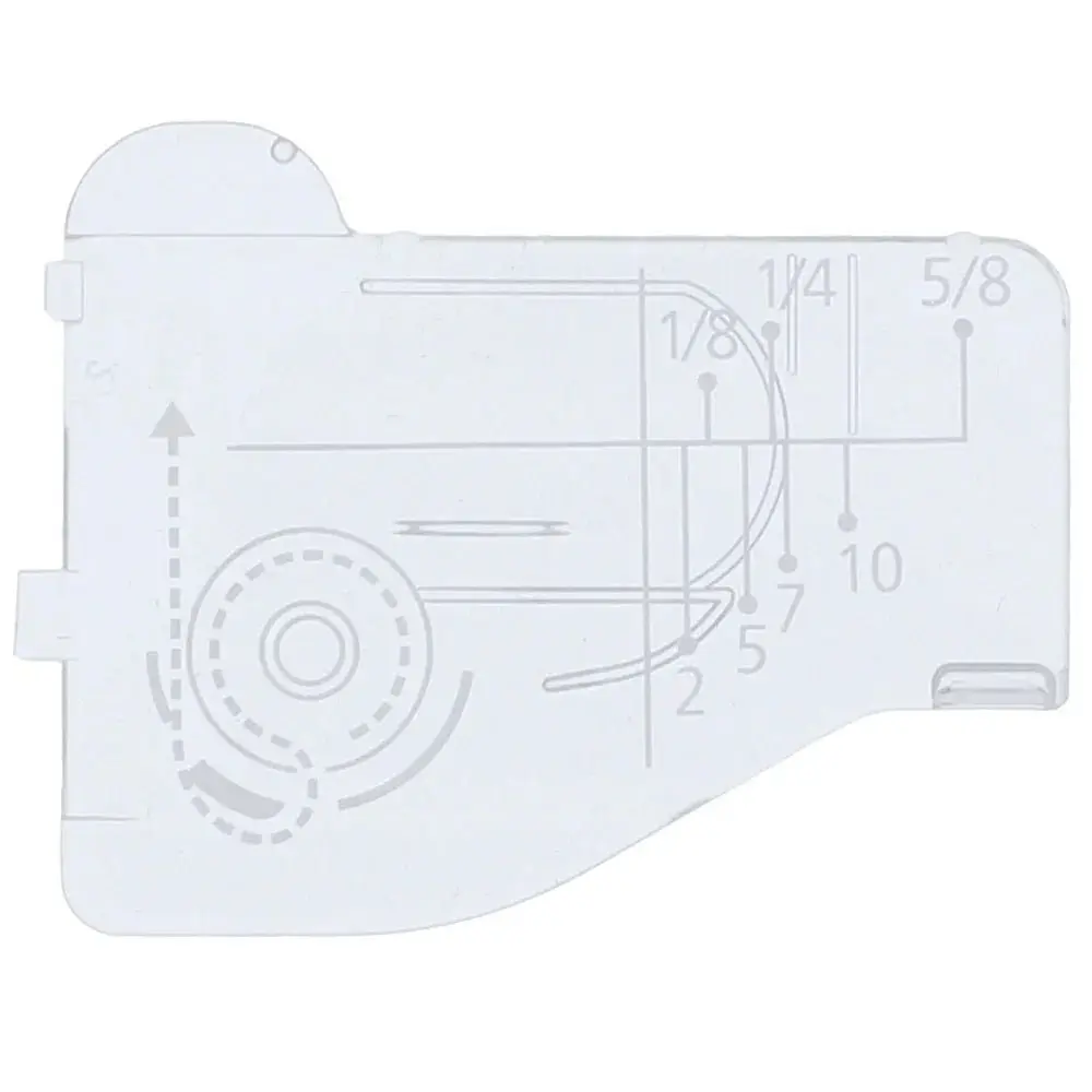 JUKI #40201192 Bobbin Hook Cover Plate, Plastic Functional Part with Marked Lines for JUKI DX & HZL-NX Series Sewing Machines