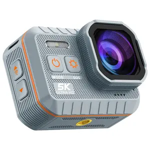 KPEP Real 5K Action Camera, 1/2.86" Sensor & 5K Cinematic Video, Hyper Stabilization, Bare Body Drop-Proof & Waterproof, Up to 100 Ft