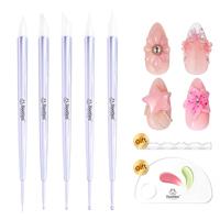 5PCS Nail Art Sculpture Pen