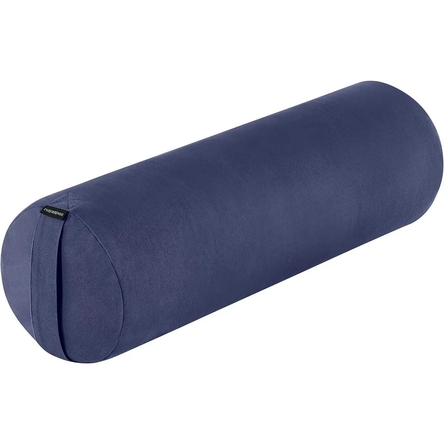 Sequoia Yoga Bolster Pillow - Meditation Cushion for Yoga Practices - Includes Machine Washable 100% Cotton Cover & Durable Carry Handle