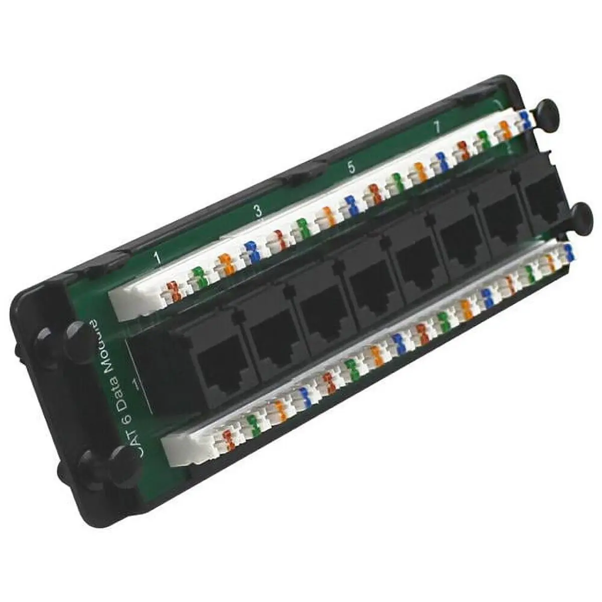 Wavenet  8-Port Cat6 RJ45 Data Module