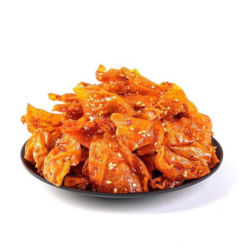 Ladego Fiery Kick Soft Chewy & Crispy Duo Packs Chinese Style Snacks 28.2oz 144g Spicy Snack for On-the-Go Snacking Crunchy Flavor