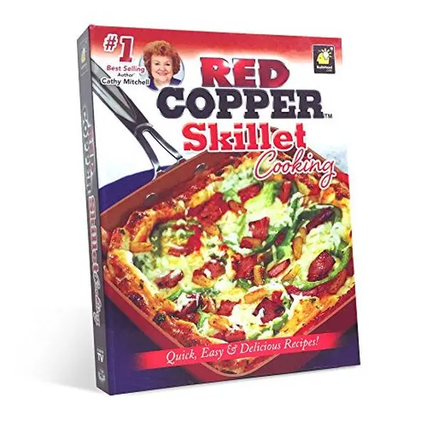 Used Good Softcover Cooking Book - Cathy Mitchell's Red Copper Skillet Cookbook (BulbHead, 2017 Publ., 1.18 lbs, English)