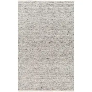 Kylee Gray Wool Area Rug